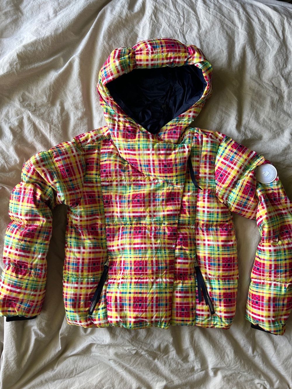 Obermeyer Plaid Colorful Women’s Size 2 Jacket